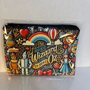 Wizard of Oz Themed Zip Pouch - Multicolor